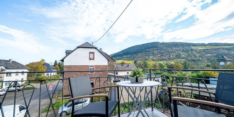 Balkon mit herrlichem Fernblick